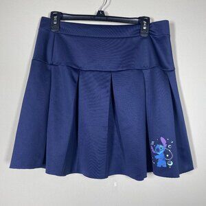 Disney Fun Lilo & Stitch Pleated Skirt Navy Girls XXL Casual!